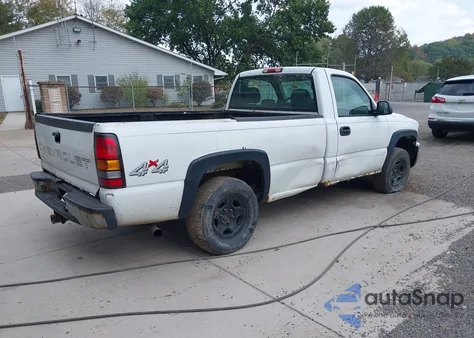 2004 GMC Sierra 1500 Work Truck из США, поврежденный, VIN 1GTEK14TX4Z148104